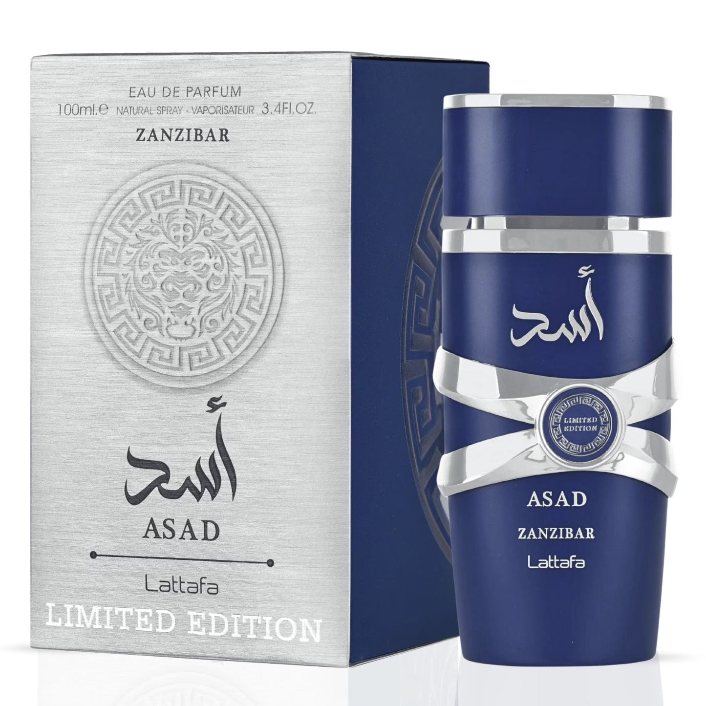 Asad Zanzibar Limited Edition Eau de Parfum — 3.4 oz